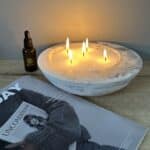 מארז דיאנה לבן עם נגיעות אפור ושחור