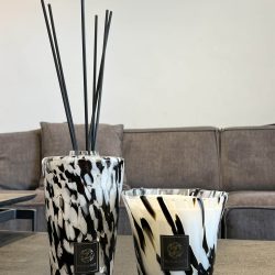 נר 16RICH שחור לבן