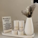 מגש שבת הוד כיתוב זהב