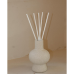 מפיץ קליר בטקסטורת אבן לבן שמנת